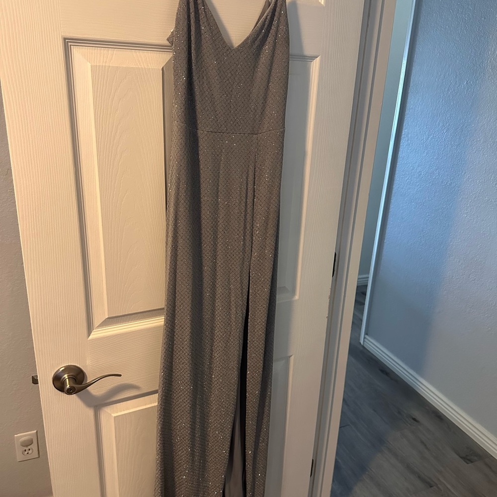 Elegant Gray Jumpsuit